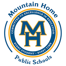 a graphic that says mountain home public schools