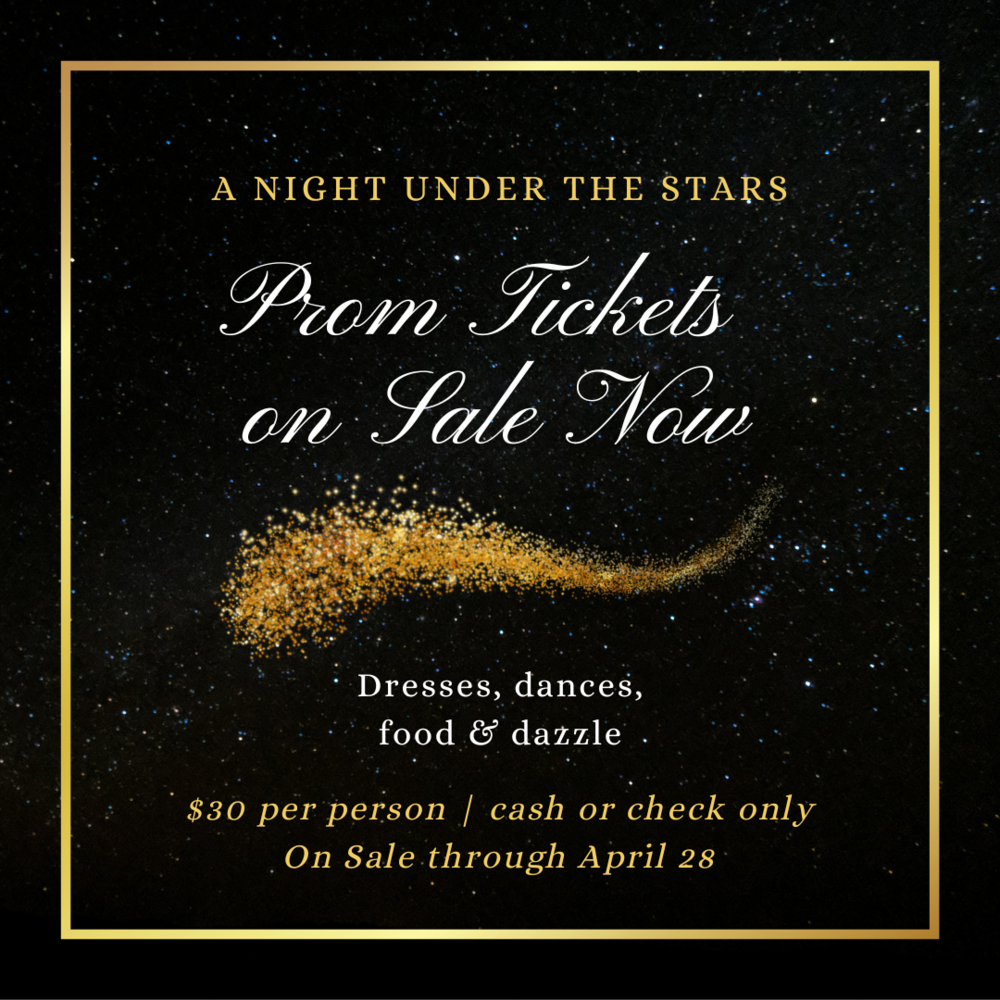 Prom Tickets Sale