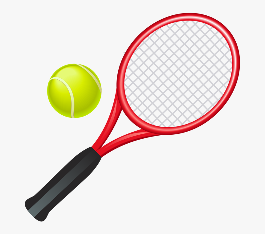 Tennis Ball and Raquet
