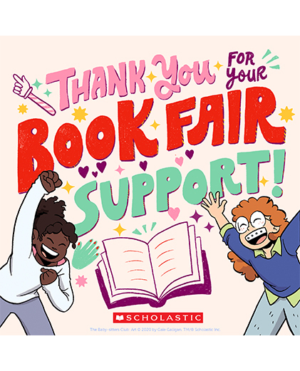 thank you for your support at the book fair