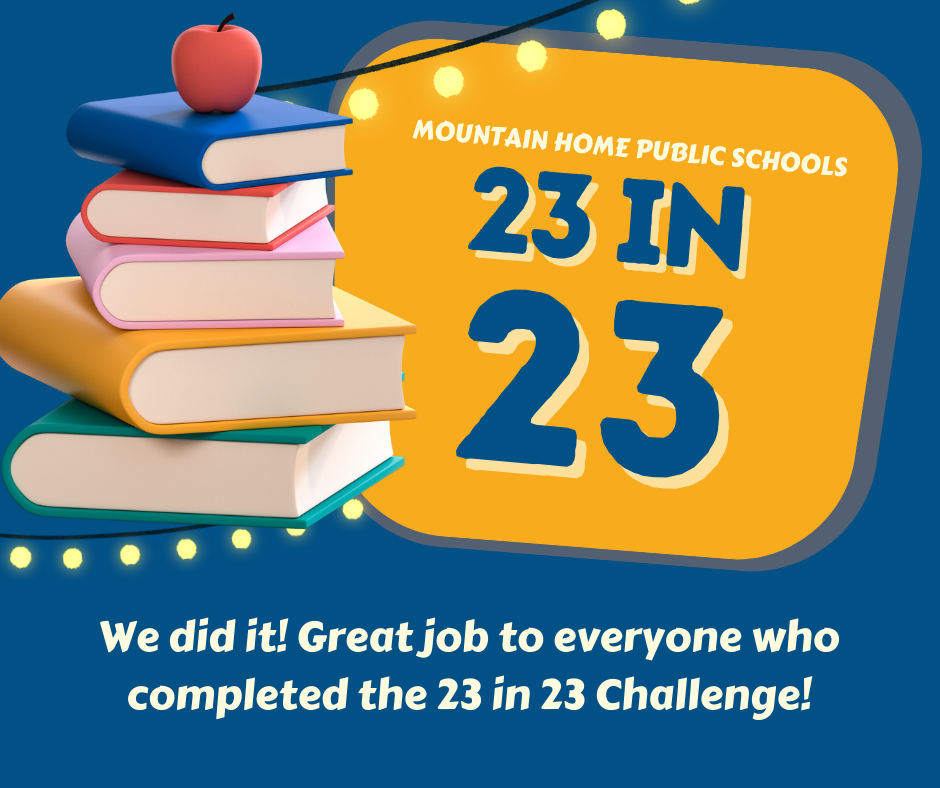 Great job to everyone who completed the 23 in 23 challenge!