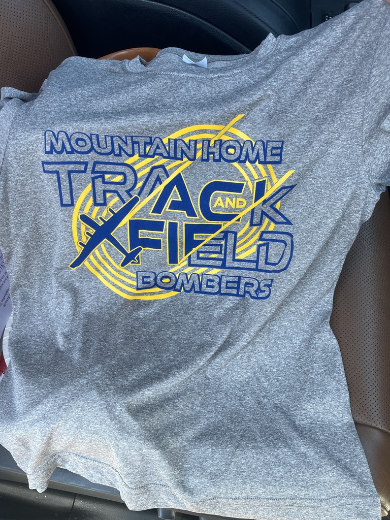 front of track and field tshirt